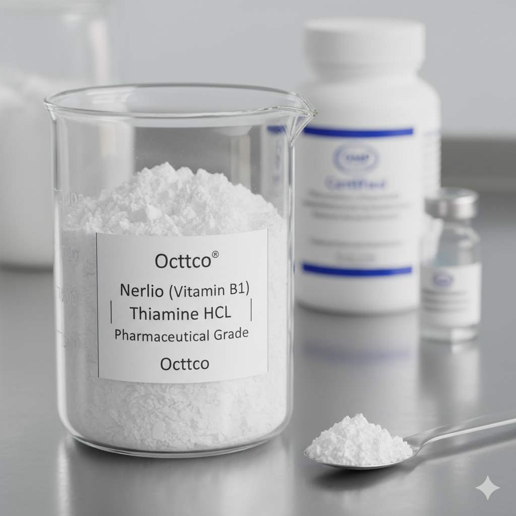 تأمین و فروش تیامین (ویتامین B1) دارویی: هیدروکلراید و مونونیترات
